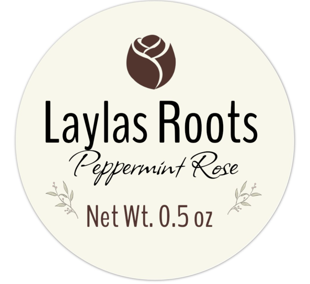 Peppermint Rose Lip Balm